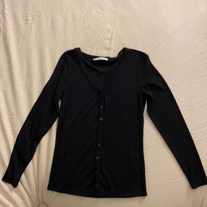 Elodie black long sleeve